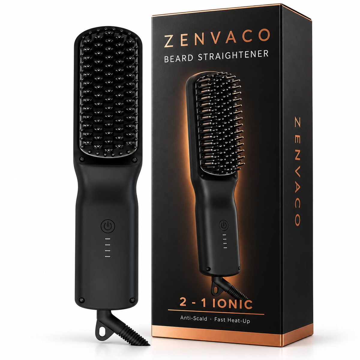 2-n-1 Beard Straightener 2.0